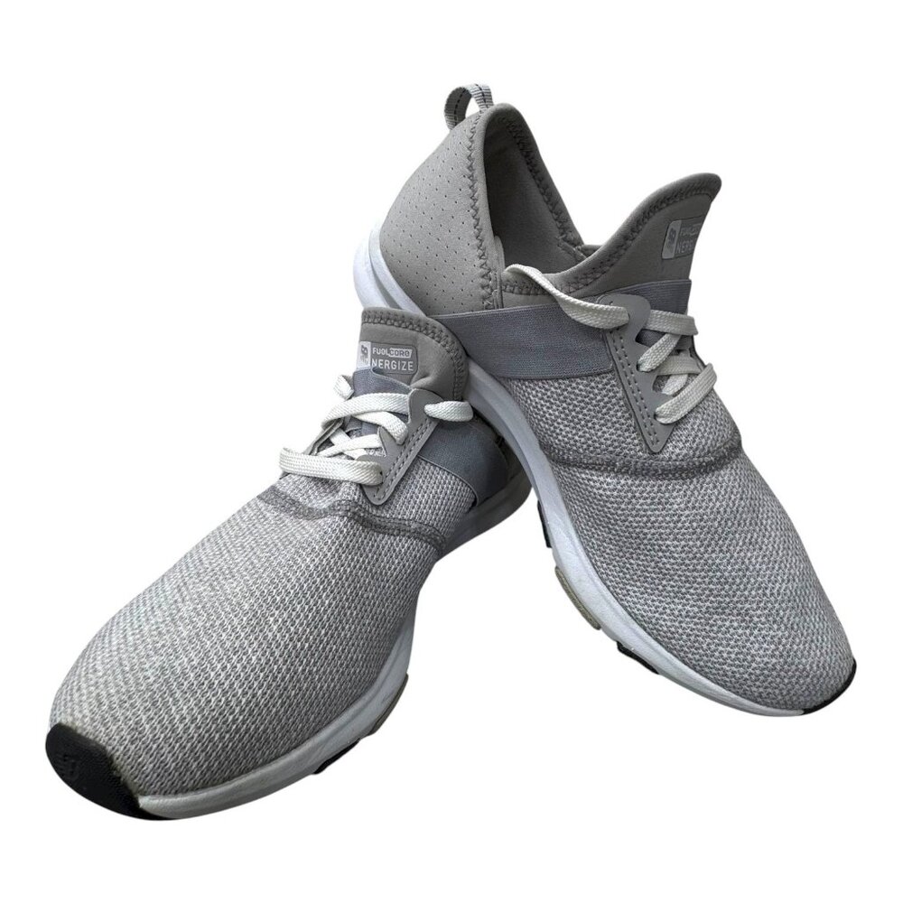 New Balance Womens FuelCore Nergize Sneakers Slip On Mule Shoes Size 7 Grey READ